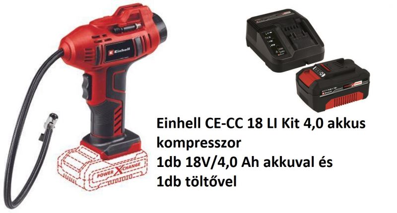 Einhell CE-CC 18 LI Kit 4,0