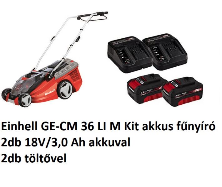 Einhell GE-CM 36 LI M Kit (3413063) 