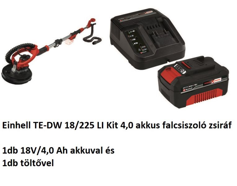 Einhell TE-DW 18/225 LI Kit 4,0 