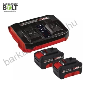 Einhell 18V 2X4,0 Ah Power X-Change Twincharger akku Kit (4512112)