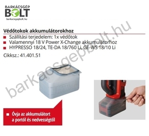 Einhell Power X-Change védőtok akkumulátorhoz (4140151)