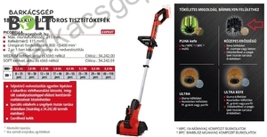 Einhell PICOBELLA 18/215 LI-Solo akkus tisztítókefe (3424200)