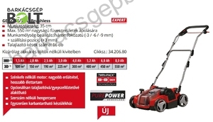 Einhell GE-SC 36/35 LI-Solo akkus talajlazító és gyepszellőztető (3420680)