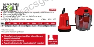 Einhell GE-SP 18 LL Li-Solo akkus búvárszivattyú (4181560)