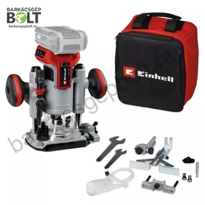 Einhell TP-RO 18 Set Li BL-Solo akkus felsőmaró és élmaró (4350410)