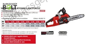 Einhell FORTEXXA 18/30 LI-Solo akkus láncfűrész (4600010)