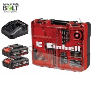 Einhell TE-CD 18/40 Li-i +64 Kit akkus ütvefúró-csavarozó (4513992)