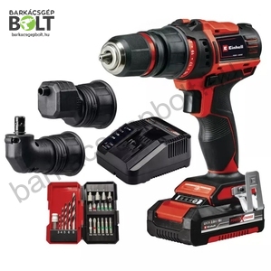 Einhell TE-CD 18/45 3X-Li +22 Kit akkus fúró-csavarozó (4513990)