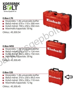 Einhell E-Box S35/33 prémium koffer (4530045)