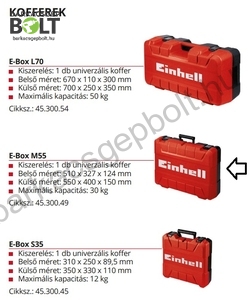 Einhell E-Box M55/40 prémium koffer (4530049)