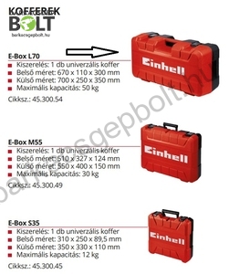 Einhell E-Box L70/35 prémium koffer (4530054)