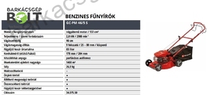 Einhell GC-PM 46/5 S benzinmotoros fűnyíró (3407550)