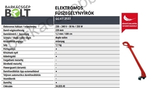 Einhell GC-ET 2522 elektromos fűszegélynyíró (3402040)