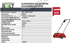 Einhell GC-ES 1231/1 elektromos talajlazító (3420630)