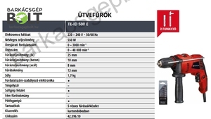 Einhell TE-ID 500 E elektromos ütvefúró (4259610)