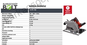 Einhell TE-PS 165 elektromos kézi merülőfűrész (4331300)