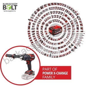 Einhell TP-CD 18/120 LI-I BL-Solo akkus ütvefúró-csavarozó (4514310)