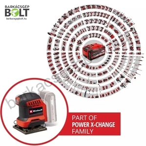 Einhell TE-OS 18/113 Li-Solo akkus rezgőcsiszoló (4460731)