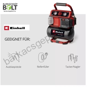 Einhell TE-AC 18/75 Li OF-Solo akkus kompresszor (4020410)