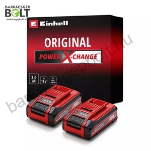 Einhell 18V 2X3,0 Ah Power X-change Plus akku Twinpack (4511631)