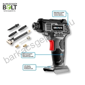 Graphite 58G041 akkus autós kompresszor