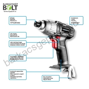 Graphite 58G012 akkus ütvecsavarozó