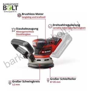 Einhell TP-RS 18/32 Li BL-Solo akkus excentercsiszoló (4462020)