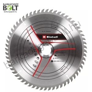 Einhell 250x30 Z60 körfűrészlap 60 fogas (49589552)