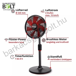 Einhell GE-CF 18/320 P Li-Solo akkus ventilátor (3408071)
