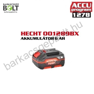 Hecht 001289BX 6,0 Ah 20V akkumulátor